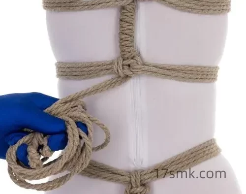 基础绳艺教程教学图解-2.麻绳（处理/使用多余的绳索）