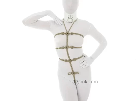 基础绳艺教程教学图解-5.麻绳（渔人结）