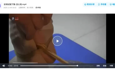 灰度绳艺视频随心原创紧缚系列-安琪试镜下集-囚心苑