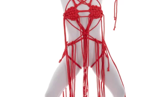 高级绳艺教程视频教学pdf详细图解版-Suspiria Volk 礼服