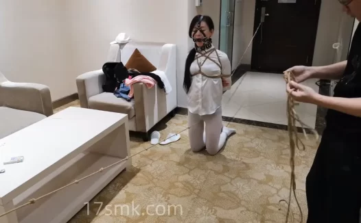 猎奇字母绳艺紧缚写真唯美体验-SXYC278