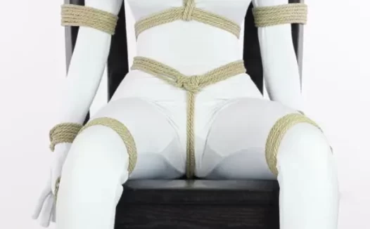 日式绳艺教学绑法视频教程pdf-椅子绑缚无扶手