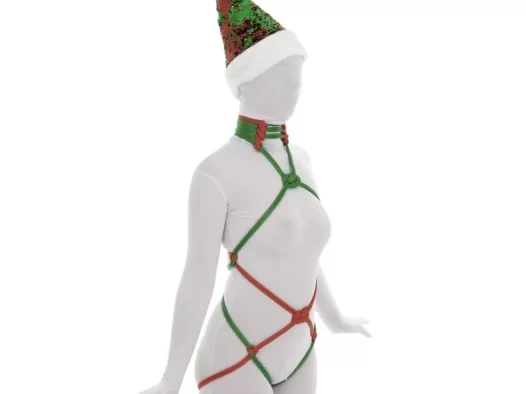 日式绳艺教学绑法视频教程pdf-圣诞装