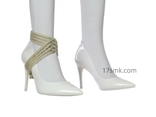 绳艺工作室绳束教程-高跟绑缚 上编式